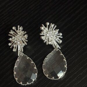 Elegant Silver Drop Earrings